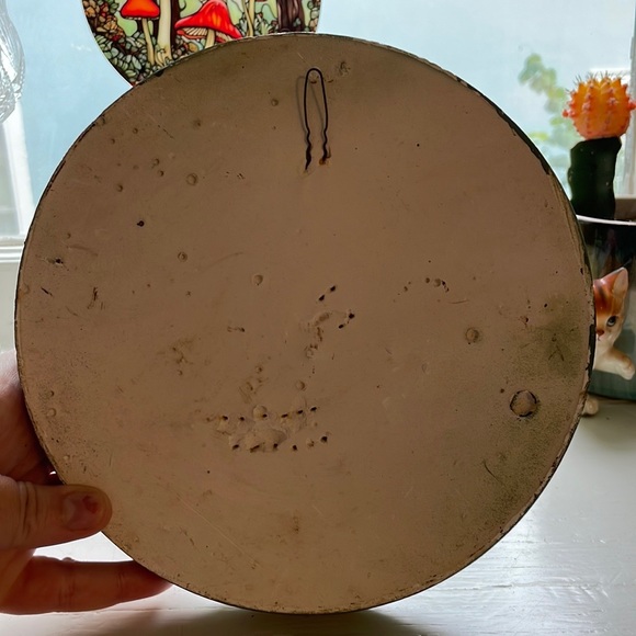 Vtg Chalkware Fruit Wall Accent - Picture 3 of 3